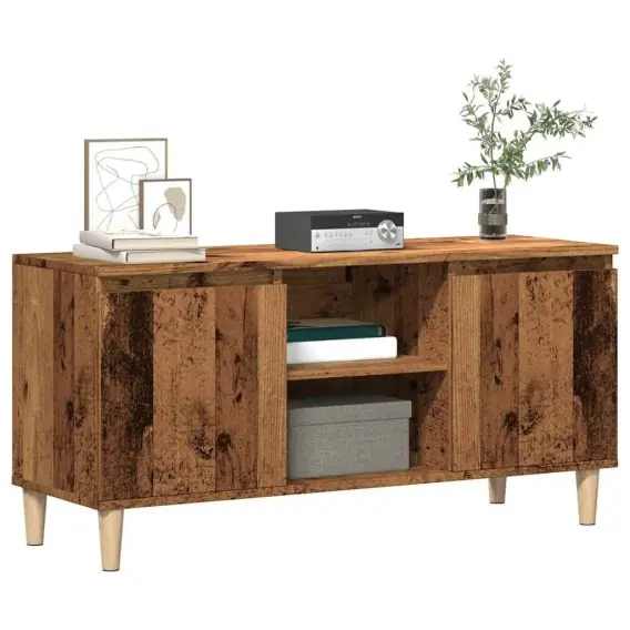 Szafka pod TV, stare drewno, 102x35x50 cm Lumarko! Lumarko! - Hurtownia wielobranżowa Lumarko Tylko dziś